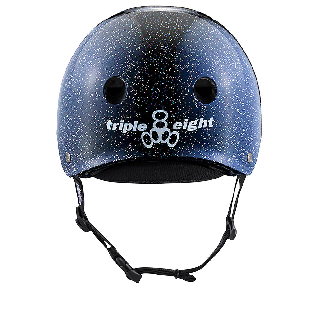 Triple 8 Deep Cover Helmet Black Glitter