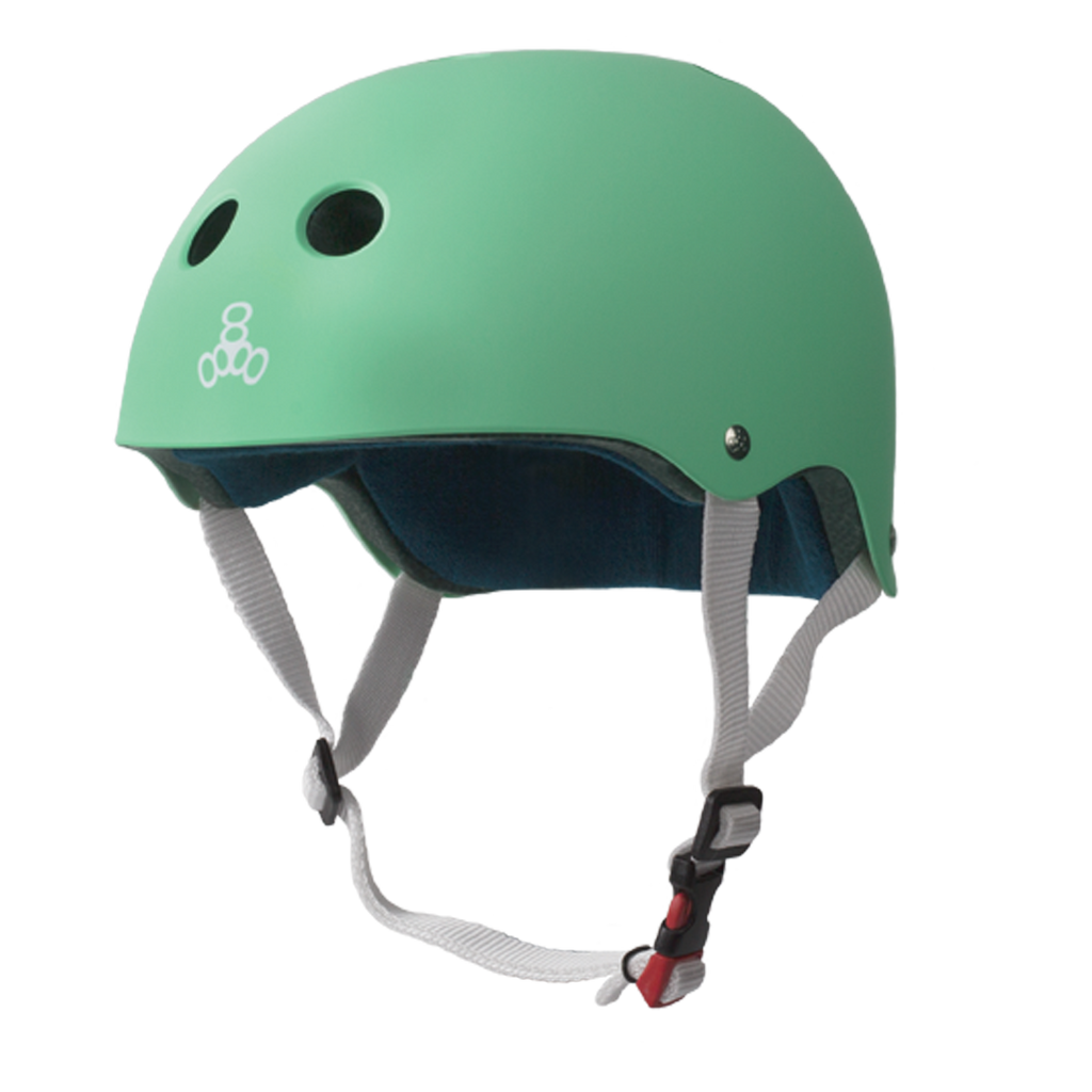 Triple 8 THE Certified Helmet SS Mint Green Rubber