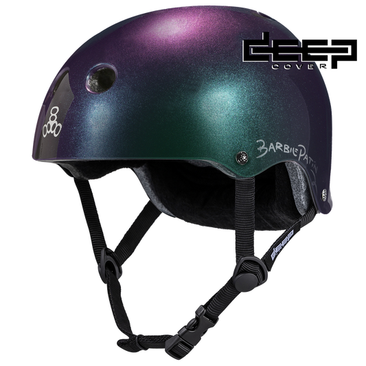 Triple 8 Deep Cover Helmet Barbie Patin Signature Edition