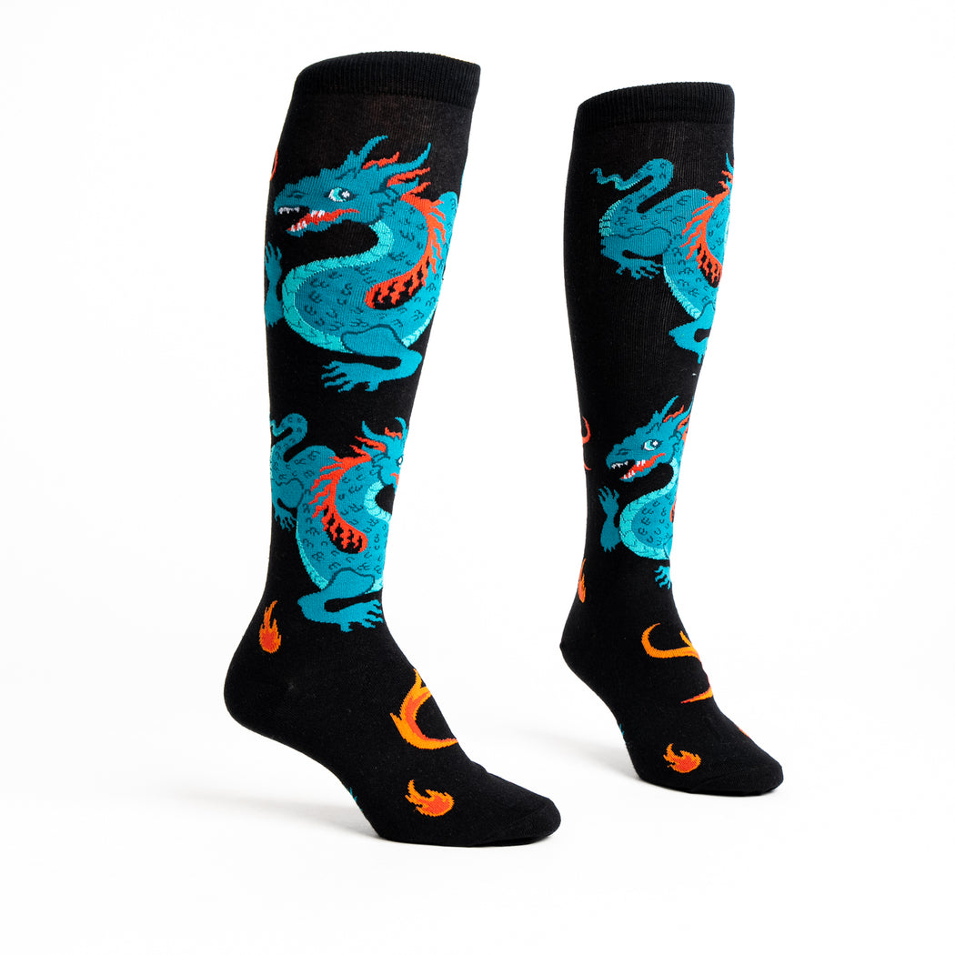 Sock it to Me "You are Fire" Knee High Socks