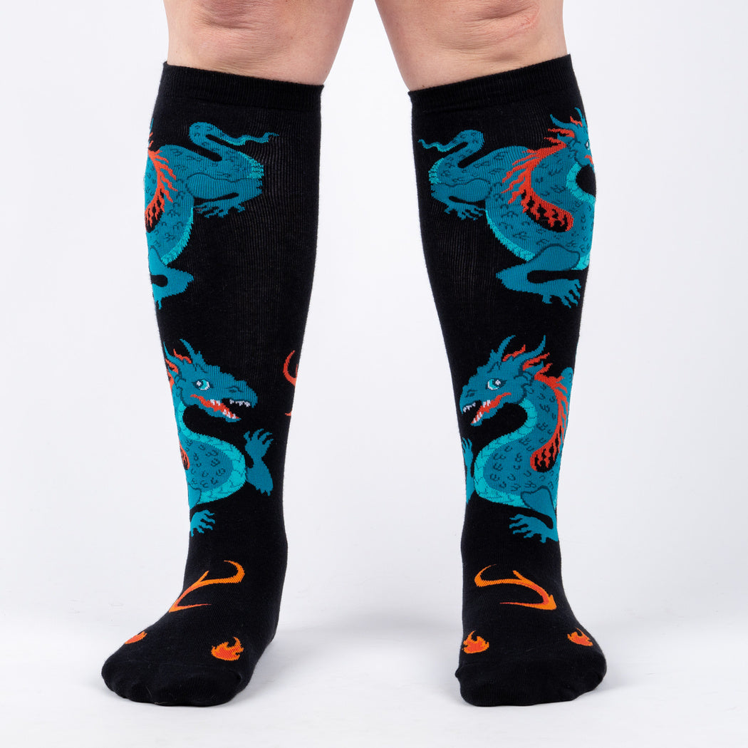 Sock it to Me "You are Fire" Knee High Socks