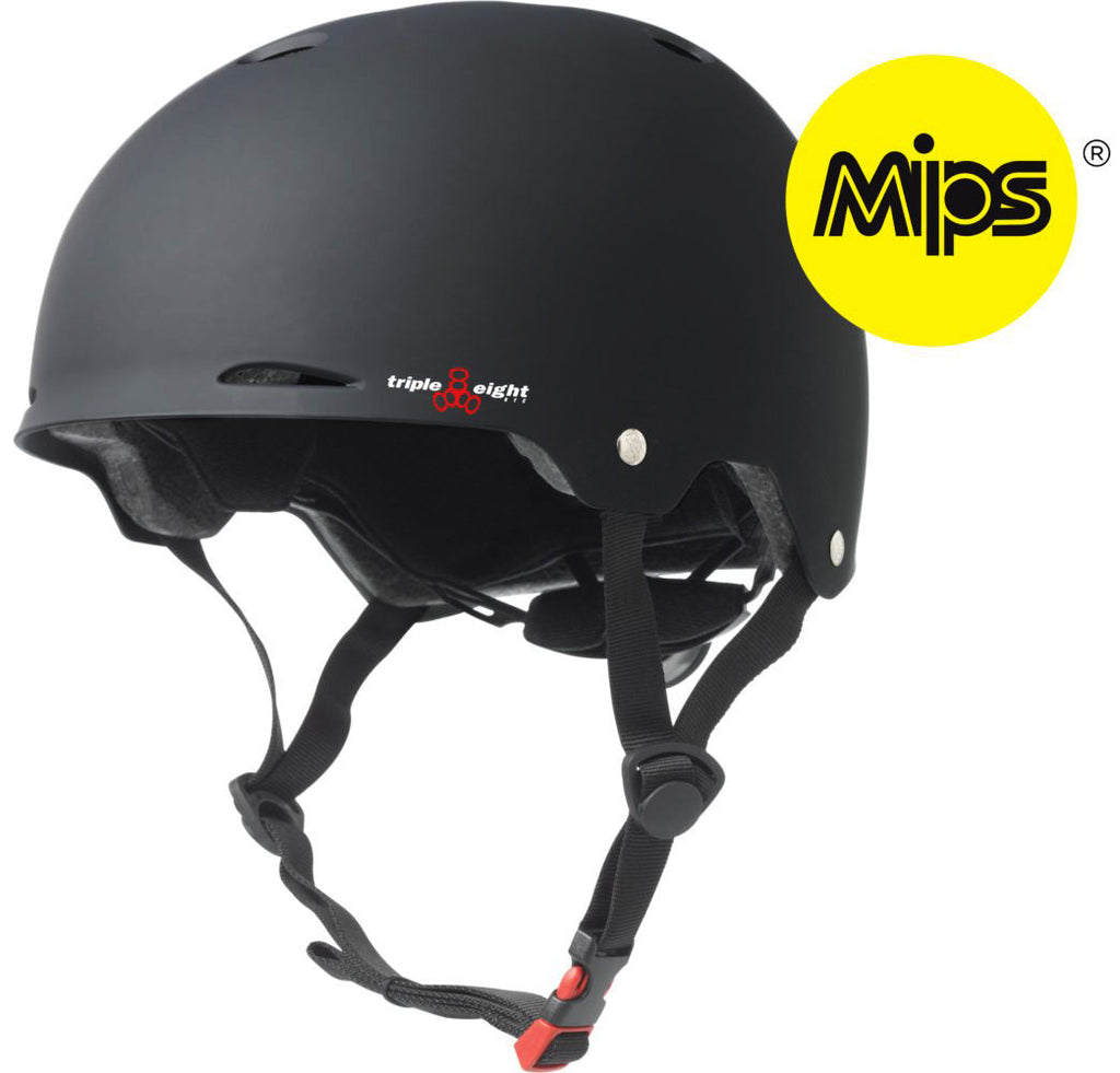 Triple 8 Gotham MIPS Helmet SS Black Rubber