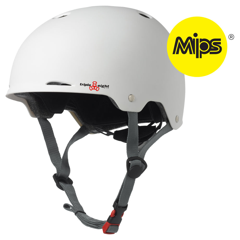 Triple 8 Gotham MIPS Helmet White Rubber