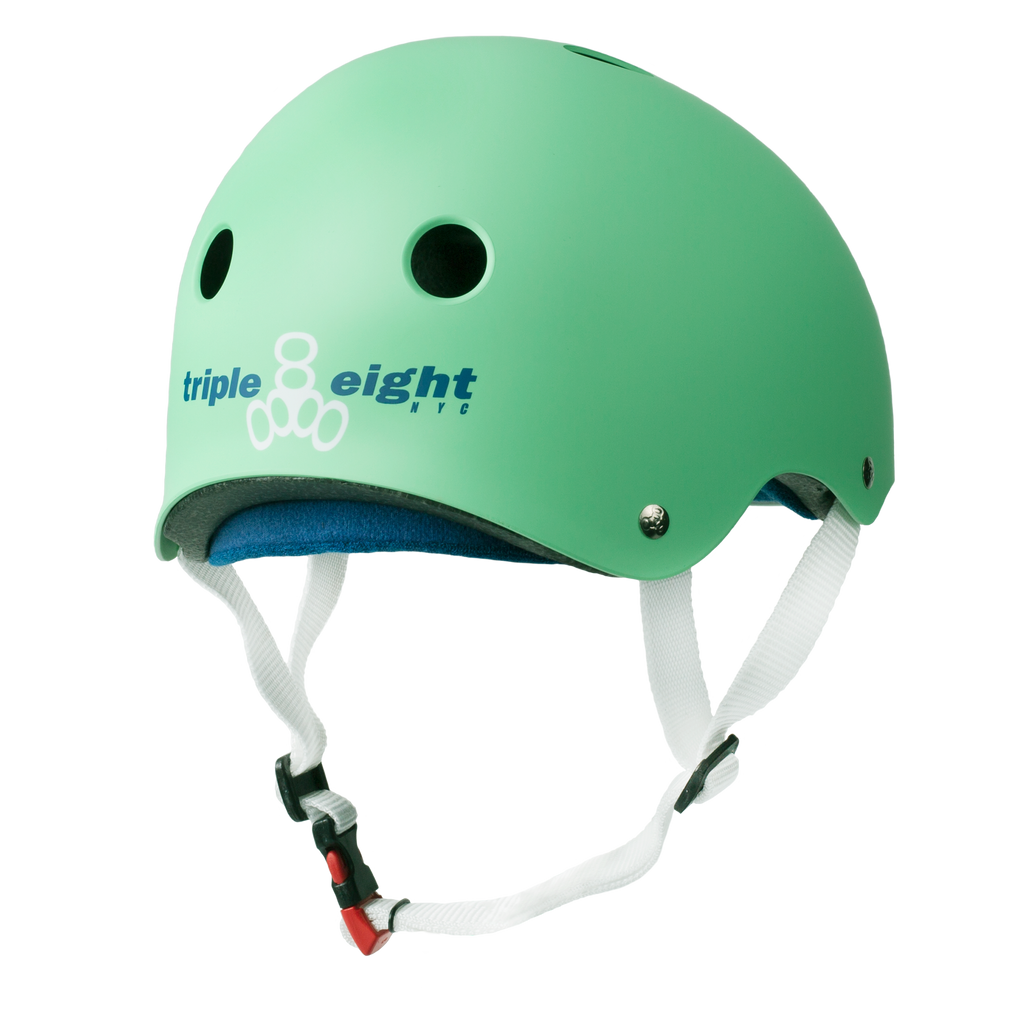 Triple 8 THE Certified Helmet SS Mint Green Rubber