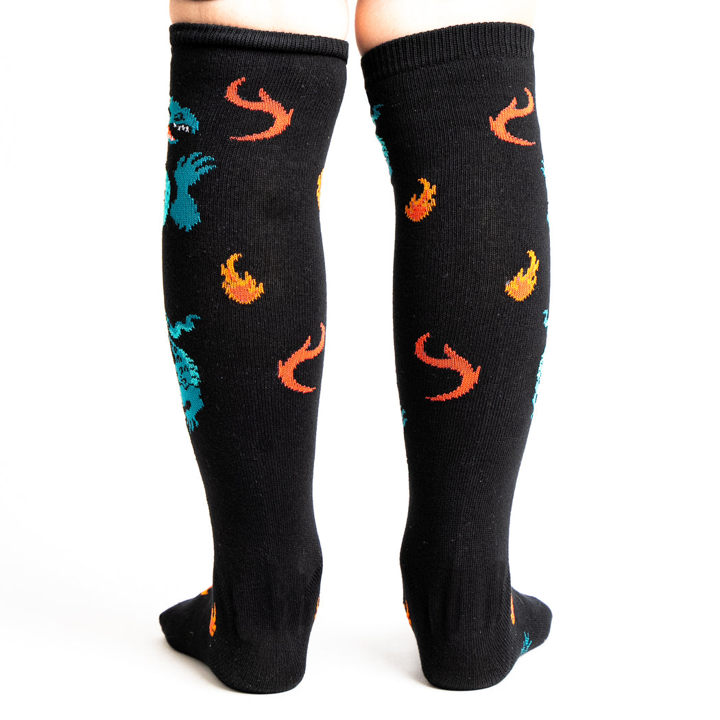 Sock it to Me "You Are Fire" Junior Knee High Socks