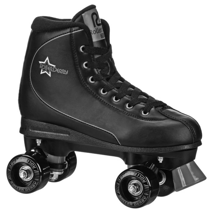 RDS Roller Star 600 Mens Black Grey Roller Skates