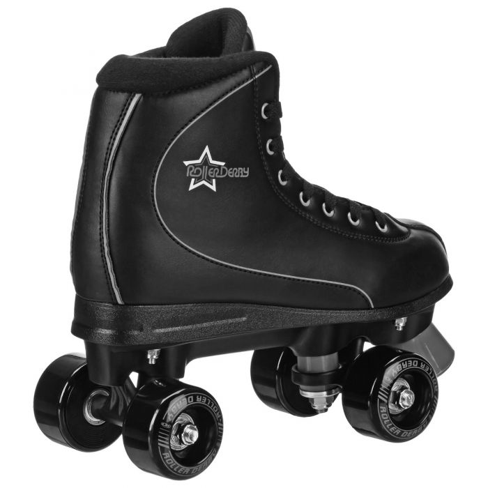 RDS Roller Star 600 Mens Black Grey Roller Skates