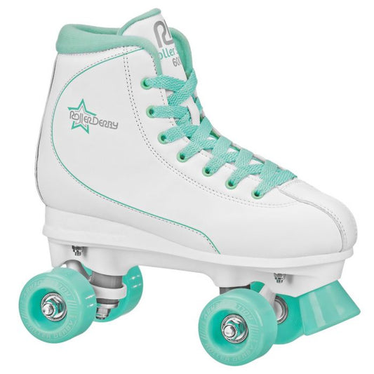 RDS Roller Star 600 Womens White Mint Roller Skates