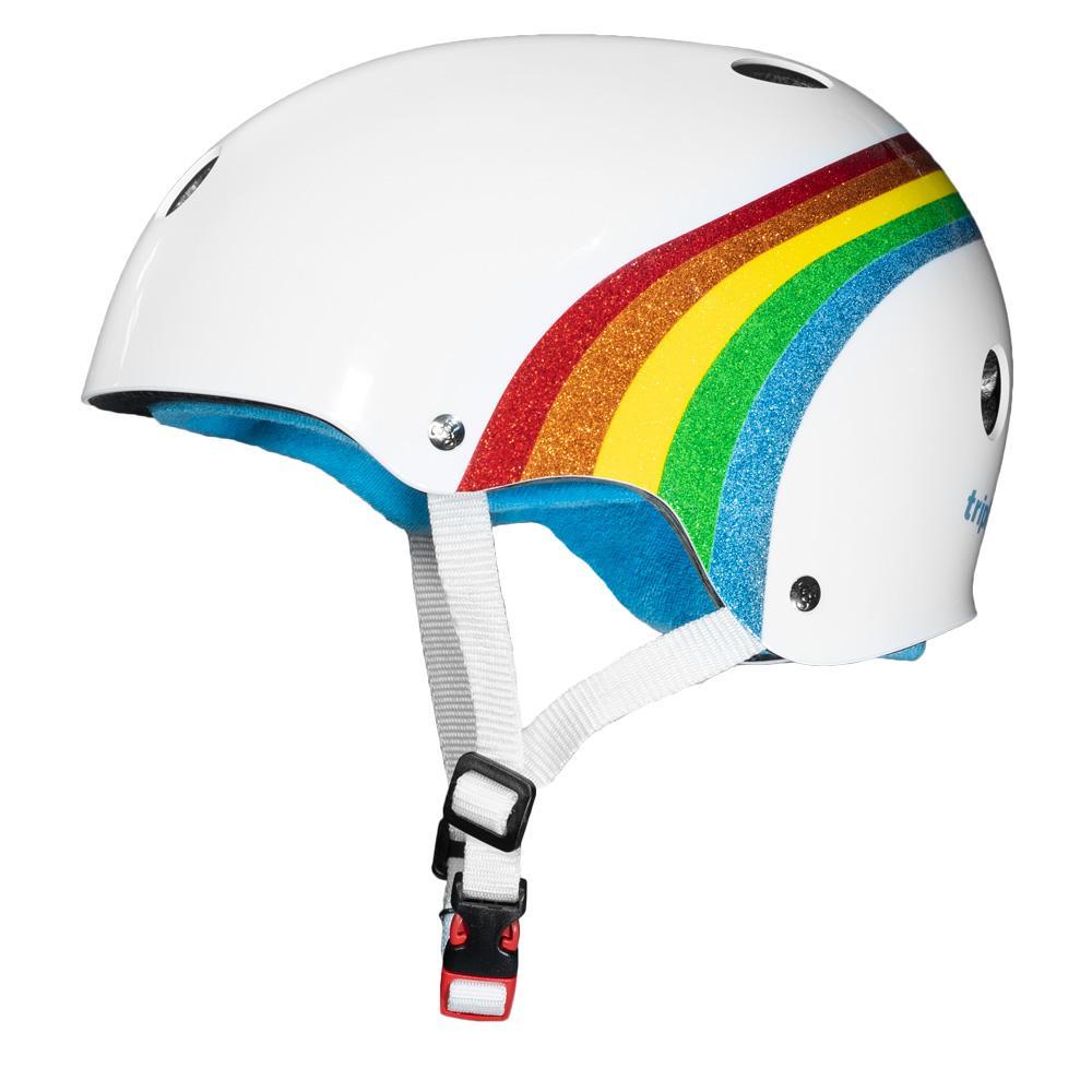 Rainbow best sale cycle helmet