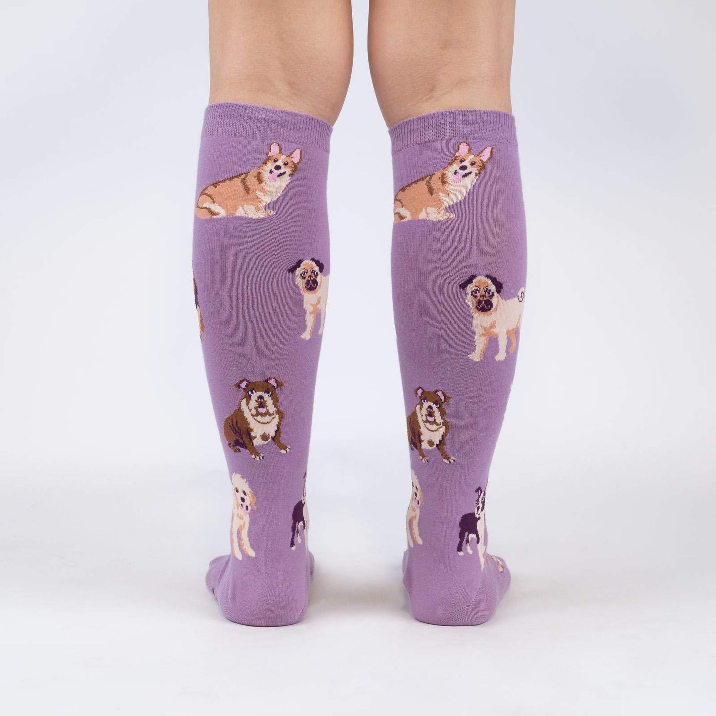 Sock it to Me Stay Pawsitive Knee High Socks