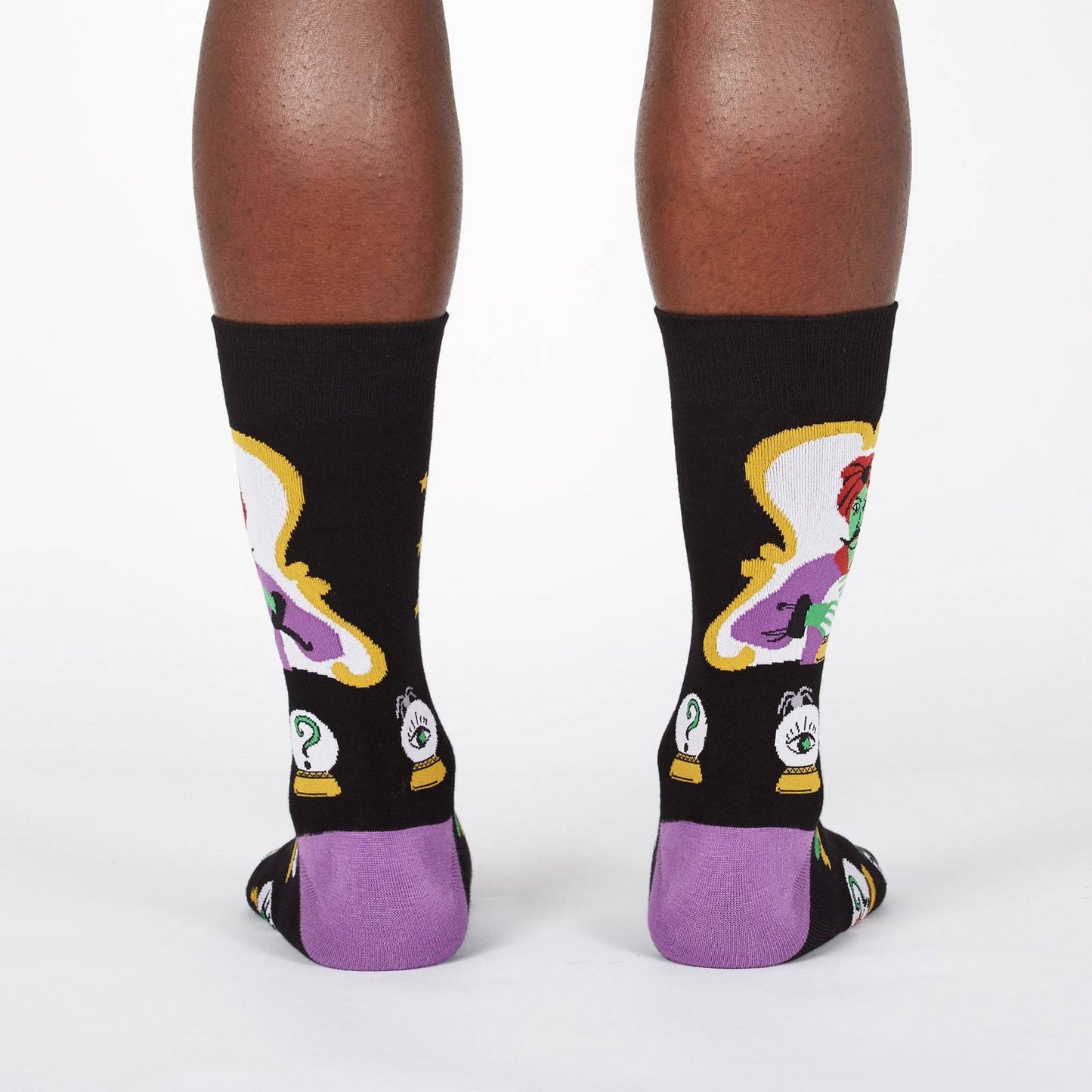 Sock it to Me The Future is Clear Mens Crew Socks