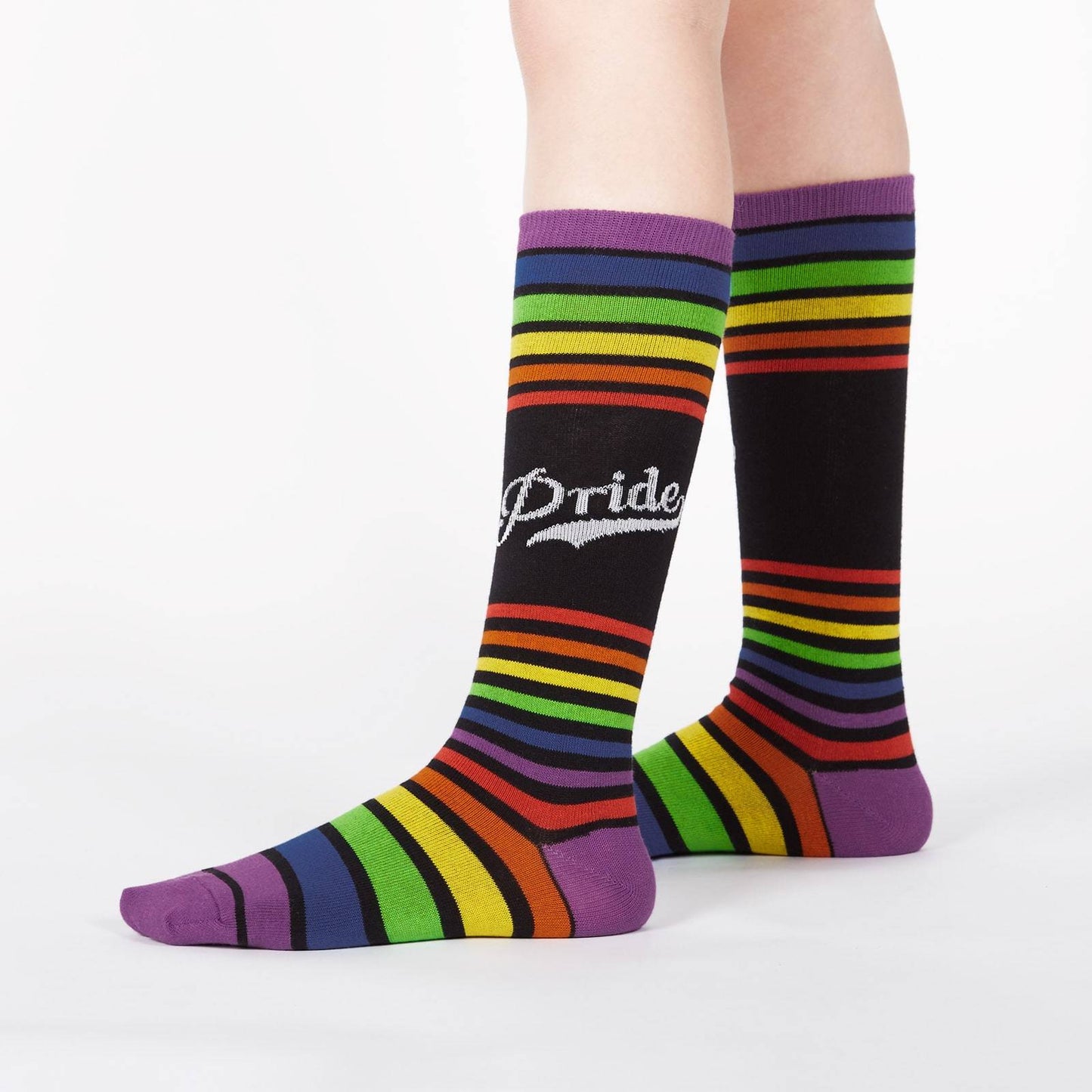 Sock it to Me Team Pride Junior (aged 7-10) Knee High Socks